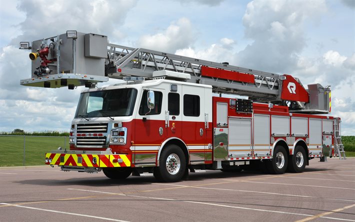 Rosenbauer, modern fire truck, airport, International fire trucks, Fire fighting vehicles, Emergency, fire fighting, fire truck
