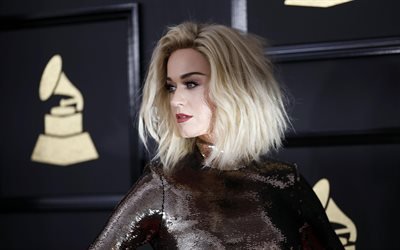 Katy Perry, American singer, portrait, blonde