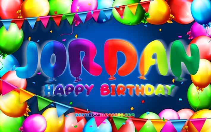 joyeux anniversaire jordan