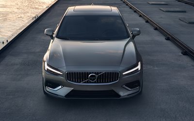 Volvo S60, front view, 2018, T6, port, new S60, Volvo