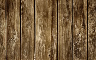 茶褐色の木製ボード, 近, 茶褐色の木製の質感, 木の背景, 木製の質感, 木板, 垂直板, 茶色の背景
