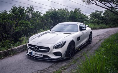 RevoZport, tuning, Mercedes-AMG GT S, Alman otomobil, 2017 arabalar, s&#252;per arabalar, Mercedes