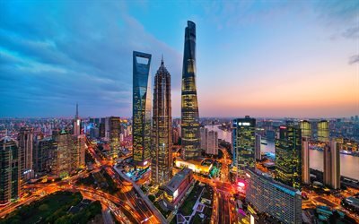برج شنغهاي, ناطحات السحاب, المباني الحديثة, الصين, آسيا, شنغهاي