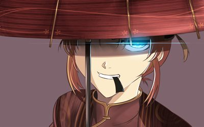 Sakata Gintoki, 4k, samurai, manga, artwork, protagonist, Gintama