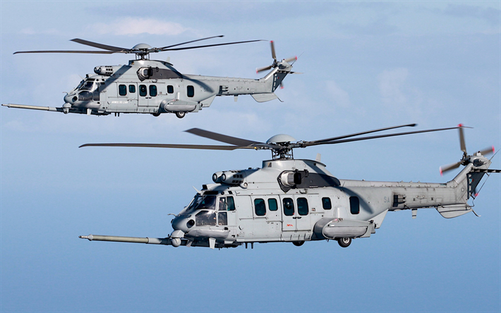 Airbus Helikoptrar H225M, Eurocopter EC725, milit&#228;r transporthelikopter, modern transport-helikopter, Airbus