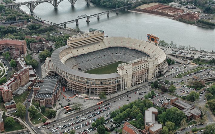 Neyland Stadium, Knoxville, Tennessee, Tennessee volunteers Stade, la NCAA, &#233;tats-unis, le football Am&#233;ricain, le Tennessee volunteers, de l&#39;Universit&#233; du Tennessee