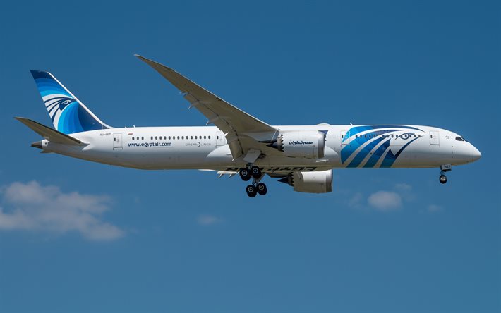 Boeing 787 Dreamliner, A EgyptAir, Boeing 787-9, avi&#227;o de passageiros, Boeing