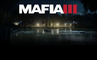Mafia III, 2016, poster, action, simulator, Mafia 3