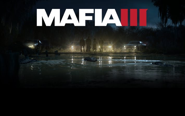 Mafia III, 2016, poster, azione, simulatore, Mafia 3