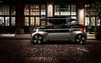 Volvo 360c, 2018, Autonomous Drive, unmanned vehicle, exteriors, Electrification, Volvo