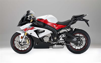 4k, BMW S1000RR, 2017, sports bike, side view, new motorcycles, superbike, BMW