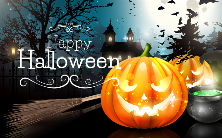 ダウンロード画像 ハッピーハロウィン 暗闇 かぼちゃ ハロウィン フリー のピクチャを無料デスクトップの壁紙