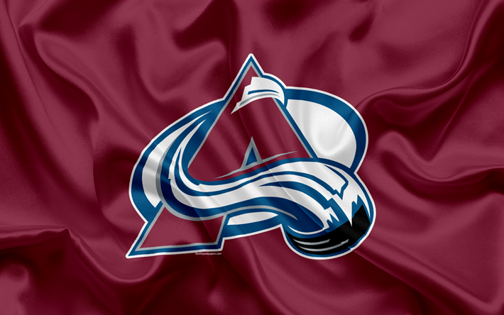 Colorado Avalanche, de hockey, de la Liga Nacional de Hockey, NHL, emblema, logotipo, Denver, Colorado, estados UNIDOS, Divisi&#243;n Central