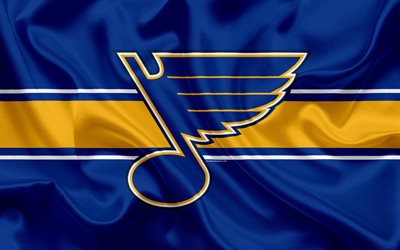St Louis Blues hokey, Ulusal Hokey Ligi, NHL, amblem, logo, St Louis, Missouri, ABD Merkez şube