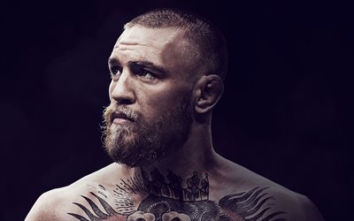 Conor McGregor, UFC, 4K, Irish fighter, film 2017, UFC campione, Conor McGregor Noto