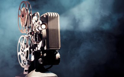 filmoscope, 4k, retro, smoke, cinema