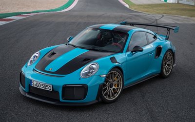 4k, Porsche 911 GT2 RS, supercars, 2018 cars, sportcars, Porsche