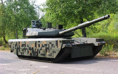 Polaco tanque, PT-16, Principal Tanque de Batalla, modernos veh&#237;culos blindados, 4k, Ej&#233;rcito polaco, Polonia