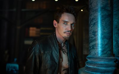 The Mortal Instruments City of Bones, Jonathan Rhys Meyers, attore Irlandese, ritratto
