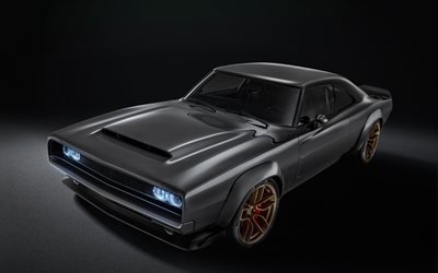 Mopar Dodge Super Charger Concetto, tuning, 1968 autovetture, supercar, Dodge Charger, muscle cars, Dodge