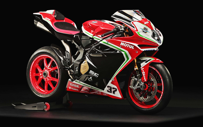 MV Agusta F4 R, studio, 2019 v&#233;lo, sportsbikes, MV Agusta