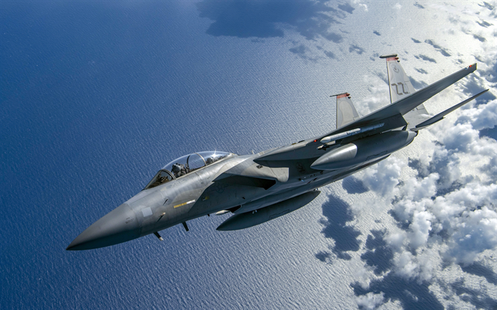 McDonnell Douglas F-15 Eagle, F-15C Eagle, USAF, American fighter, US Navy, combat aircraft, USA