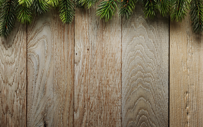 textura de madeira, luz placas, &#193;rvore de natal, galhos de &#225;rvores, madeira