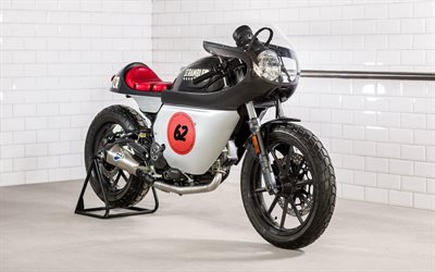 Ducati Scrambler, 4k, fresco di moto, moto Giapponesi, Ducati