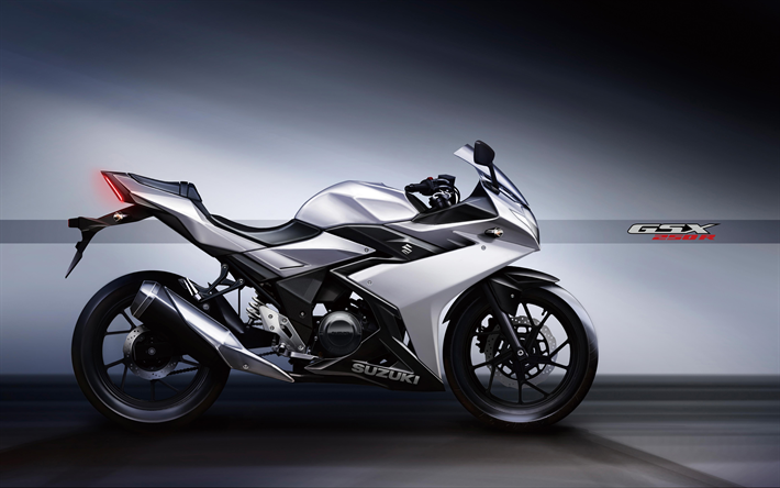 Suzuki GSX250R, 2018, japanese sportbike, racing motorcycles, Suzuki