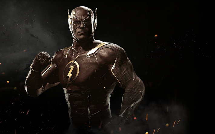 Flash, fighting, 2017 games, Injustice 2