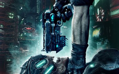 Prey, 2017, 4k, poster, sci-fi computer game