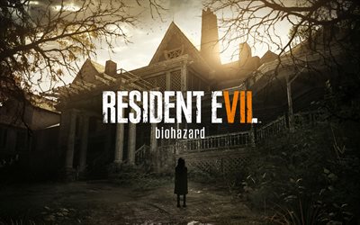 Resident Evil 7, Biohazard, 2017, survival horror, computer game, poster