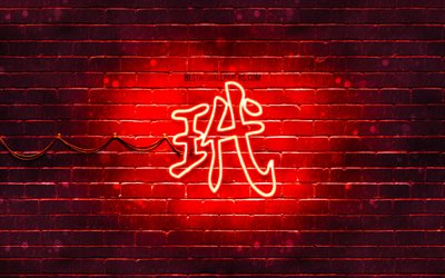 Turtle Kanji hieroglyph, 4k, neon japanese hieroglyphs, Kanji, Japanese Symbol for Turtle, red brickwall, Turtle Japanese character, red neon symbols, Turtle Japanese Symbol
