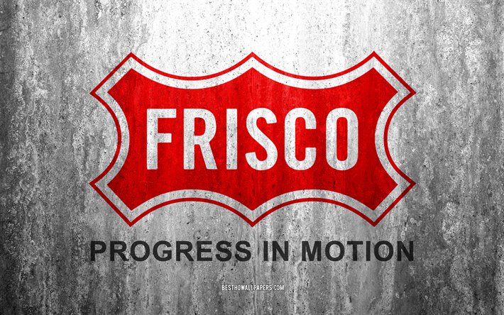 Lipun Frisco, Texas, 4k, kivi tausta, Amerikkalainen kaupunki, grunge lippu, Frisco, USA, Frisco lippu, grunge art, kivi rakenne, liput amerikan kaupungit