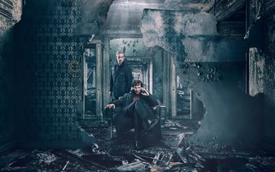 Sherlock, 2017, Den Sista Problemet, Benedict Cumberbatch, John Watson, TV-serier, Sherlock Holmes, Martin Freeman