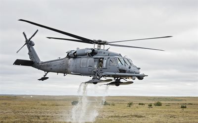 Sikorsky HH-60 Pave Hawk, For&#231;a A&#233;rea Dos Estados Unidos, 4k, helic&#243;ptero militar, EUA, Sikorsky Aircraft