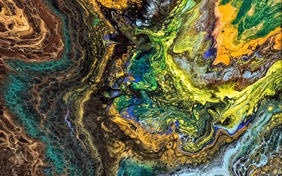 Liquid Textures, Multi-colored Liquid Background, grunge texture, blur paint texture