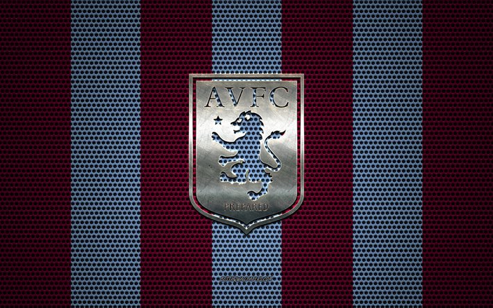 ダウンロード画像 アストンヴィラにはfcロゴ 英語サッカークラブ 金属エンブレム 紫色 青色のメタルメッシュの背景 アストンヴィラにはfc プレミアリーグ バーミンガム イギリス サッカー フリー のピクチャを無料デスクトップの壁紙