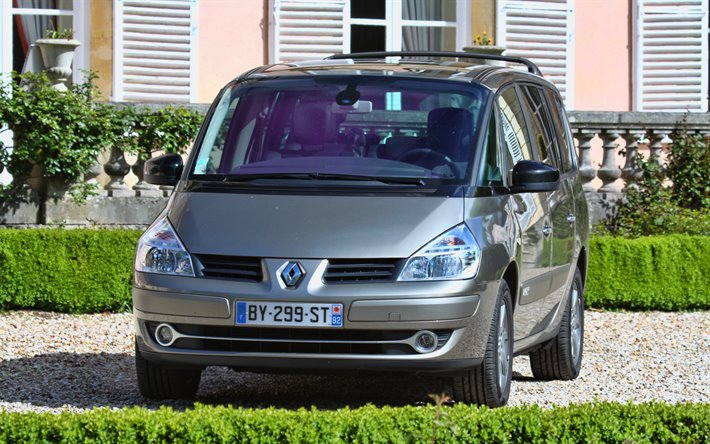Renault Grand Espace, minib&#252;s, 2012, otomobil, HDR, J81, 2012 Renault Grand Espace, Fransız otomobil, Renault