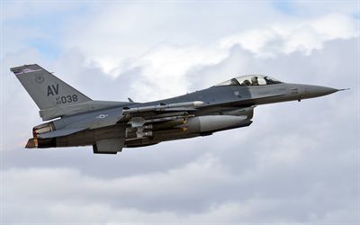 جنرال ديناميكس F-16, فالكون, F-16 سم, مقاتلة أمريكية, القوات الجوية الأمريكية, طائرة عسكرية, مكافحة الطيران
