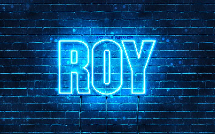 Download wallpapers Roy, 4k, wallpapers with names, horizontal text ...