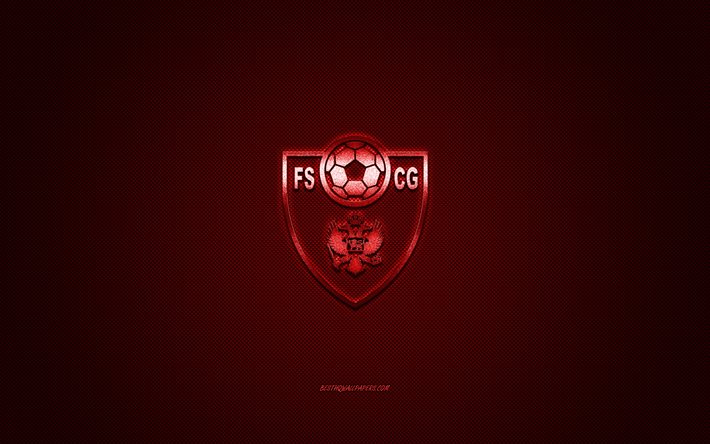 ダウンロード画像 モンテネグロ国サッカーチーム エンブレム Uefa 赤ロゴ 赤ファイバの背景 モンテネグロのサッカーチームロゴ サッカー モンテネグロ フリー のピクチャを無料デスクトップの壁紙