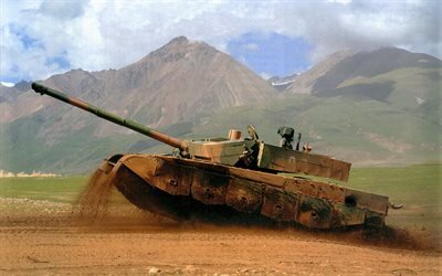 Typ 99, ZTZ-99, Kinesiska battle tank, moderna pansarfordon, tankar, typ 99a2, Kina
