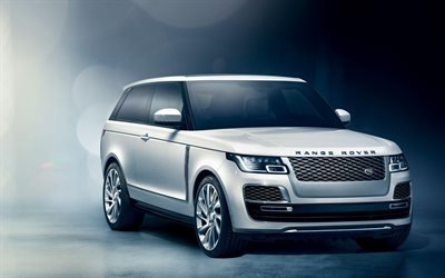 Range Rover SV Coupe, 2018 cars, SUVs, Land Rover, studio, Range Rover