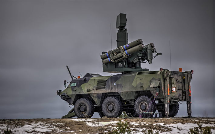 XA-180, Patria Pasi, Sisu Pasi, Crotale NG, surface-to-air missile system, Patria XA-180 Series, Finland, modern armored personnel carrier