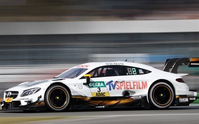 Paul Di Resta, 2018 cars, Mercedes-Benz C63 AMG DTM, sportscars, Mercedes-AMG DTM Team