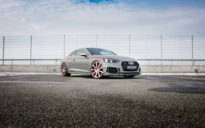 Audi RS5 R, 4k, MTM, ajuste, 2018 carros, Audi RS5, supercarros, carros alem&#227;es, Audi