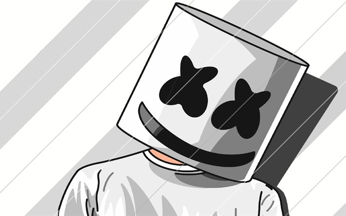 ダウンロード画像 Dj Marshmello コミック美術 ポスター 音楽星 クリストファー Comstock アメリカのdj ファンアート 創造 Superstars Marshmello Dj フリー のピクチャを無料デスクトップの壁紙