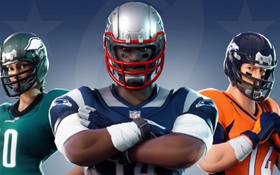 NFL Team, 2020 games, Fortnite Battle Royale, NFL Skins, Fortnite, NFL Team Fortnite