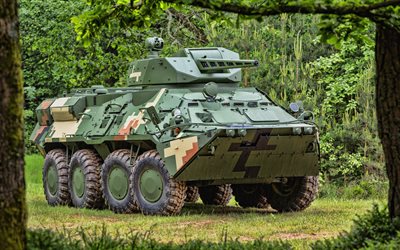 BTR-3, offroad, armored personnel carrier, foresta, veicoli blindati, ucraino Esercito, HDR, BTR-3e